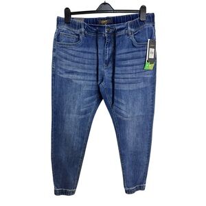 Johnny Bigg Men’s Indigo Jogger Jeans Size 38/30‎ *521